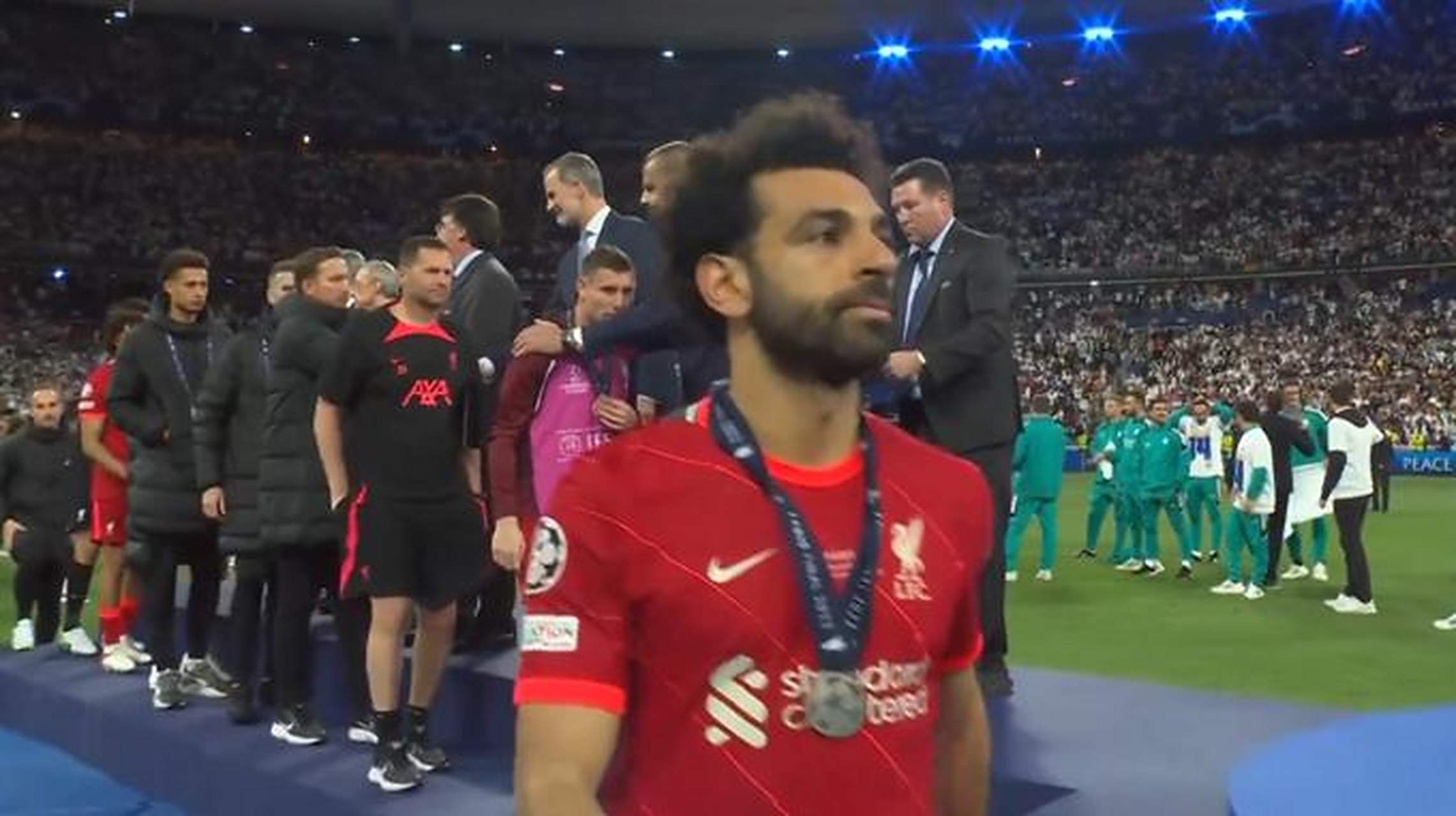 萨拉赫在皇家马德里比赛中刷新纪录，夺冠引发热议！